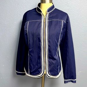 Chico’s Navy Jacket/Windbreaker